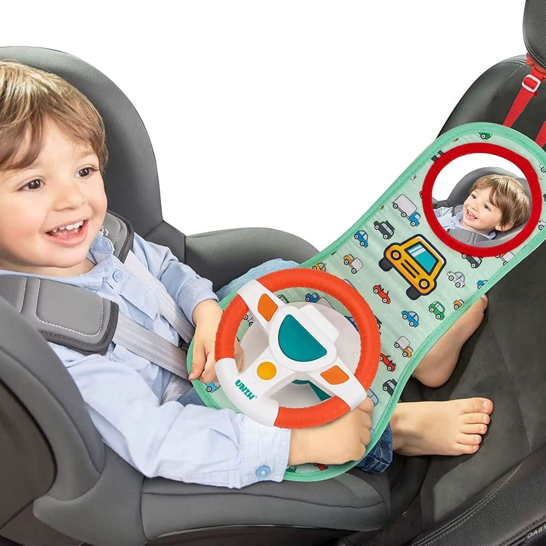 Interactive steering wheel for children 2