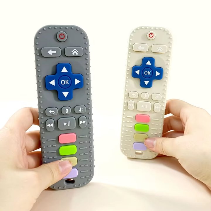 TV Remote Control Shape Teething Baby Toys 3