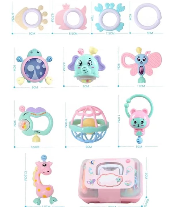 Baby Rettles Box 11 pieces 8