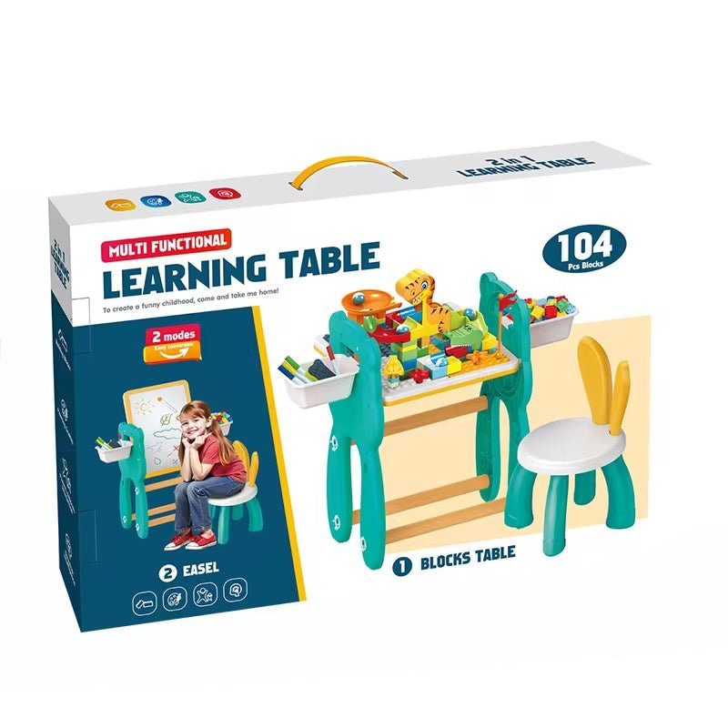Creative Duo: Blocks & Easel Tab 104pcs 1