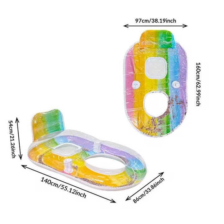 Rainbow Inflatable Lounge 4