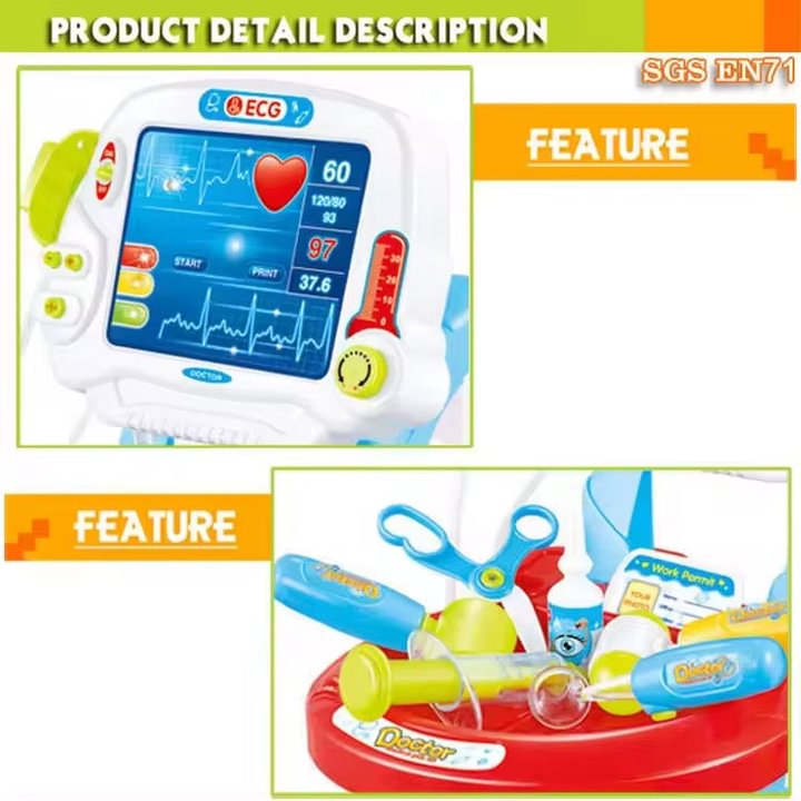 Little Doctor Medical Play Set (17 Pcs 4
